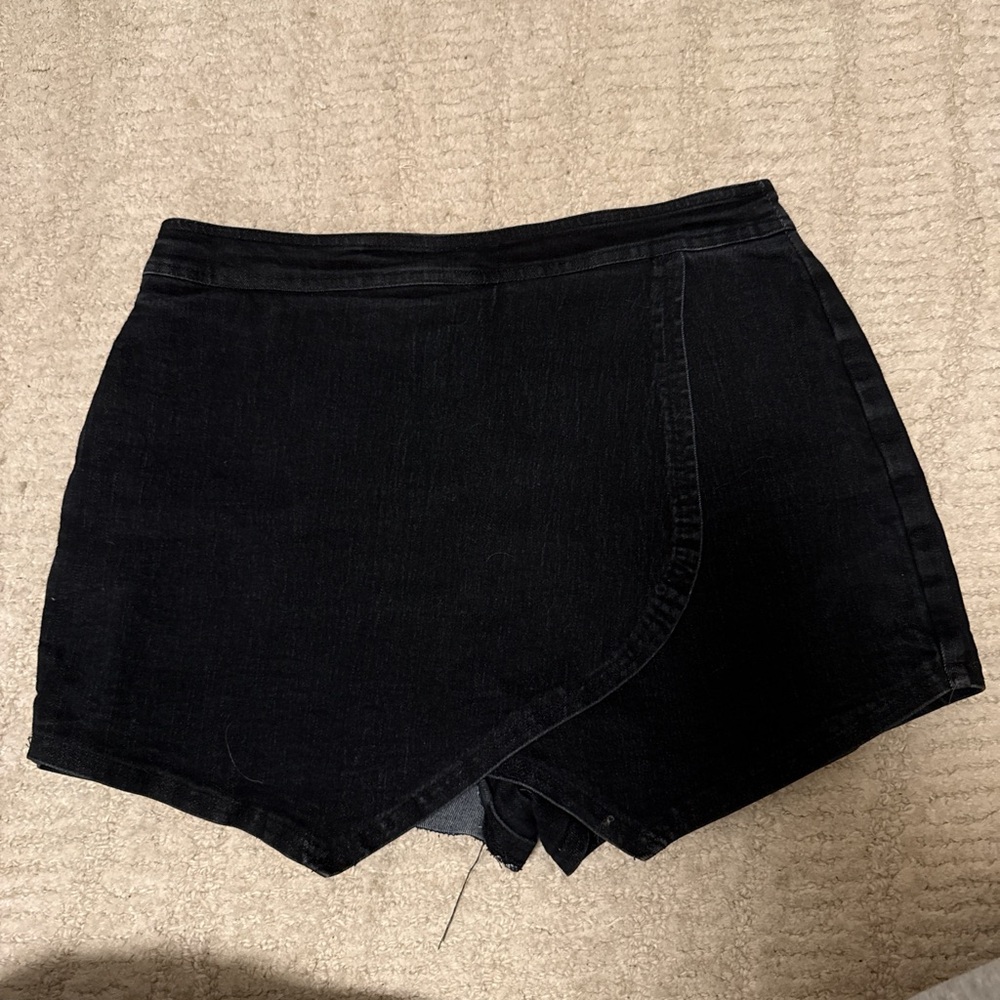 Black Women's Skort